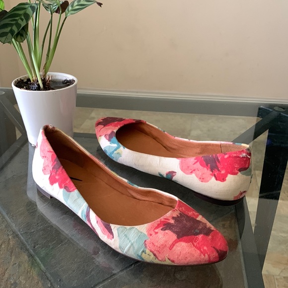 MADEWELL Floral Pointed Flats - Picture 8 of 12